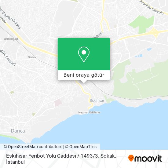 Eskihisar Feribot Yolu Caddesi / 1493 / 3. Sokak harita