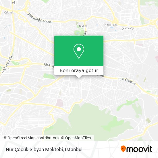 Nur Çocuk Sıbyan Mektebi harita