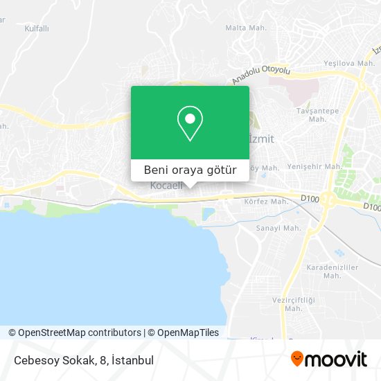 Cebesoy Sokak, 8 harita