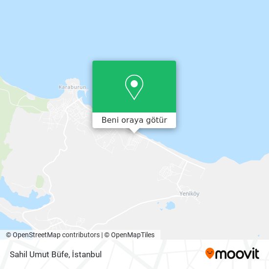Sahil Umut Büfe harita