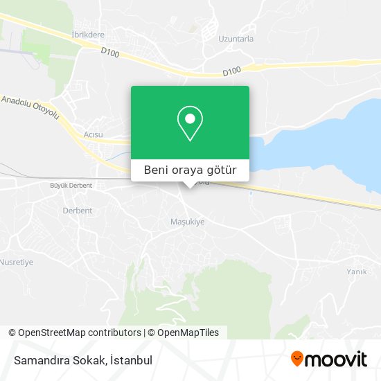 Samandıra Sokak harita