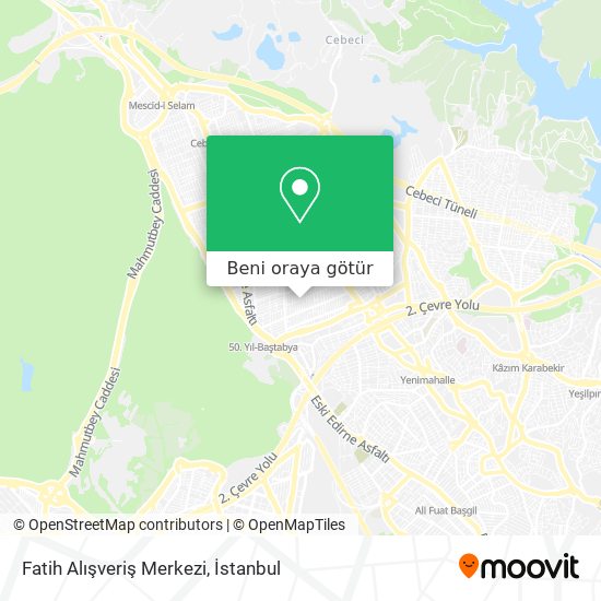 Fatih Alışveriş Merkezi harita