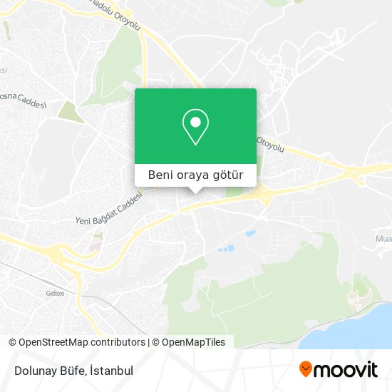 Dolunay Büfe harita