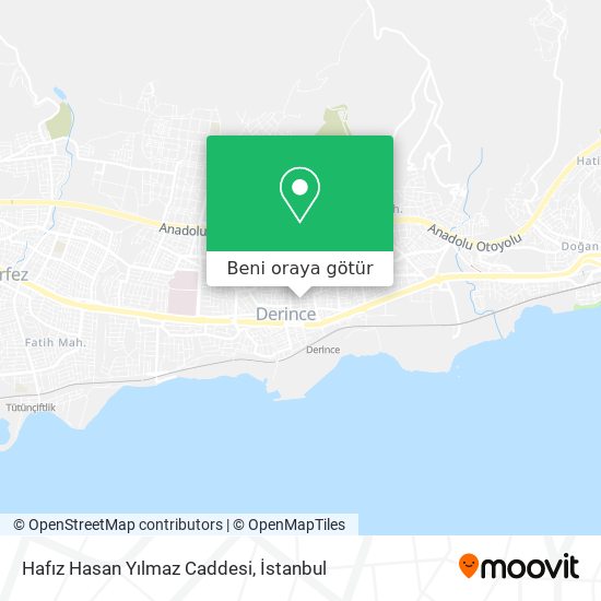 Hafız Hasan Yılmaz Caddesi harita