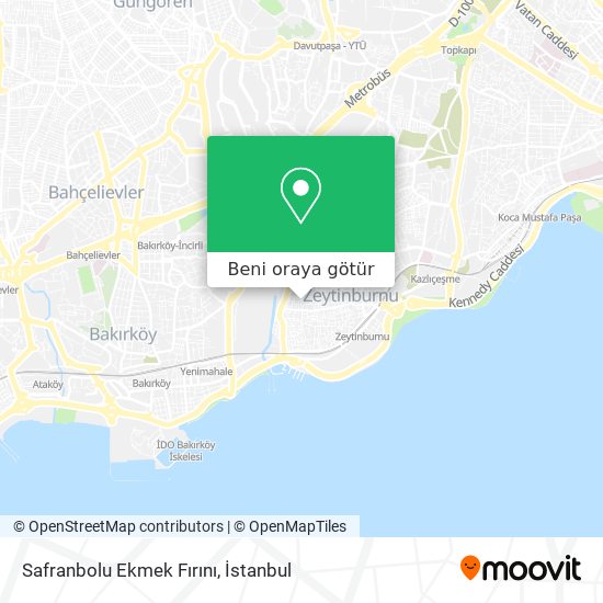 Safranbolu Ekmek Fırını harita