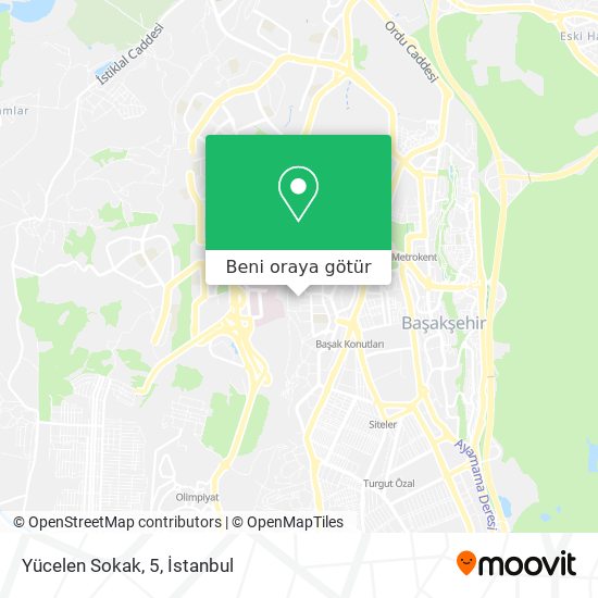 Yücelen Sokak, 5 harita