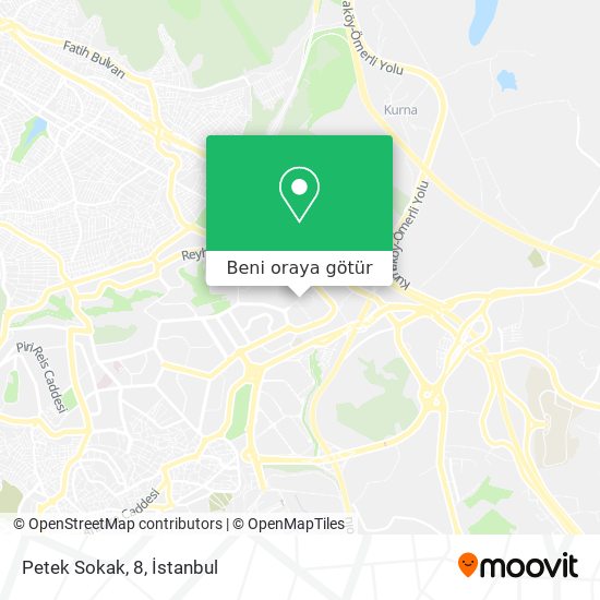 Petek Sokak, 8 harita