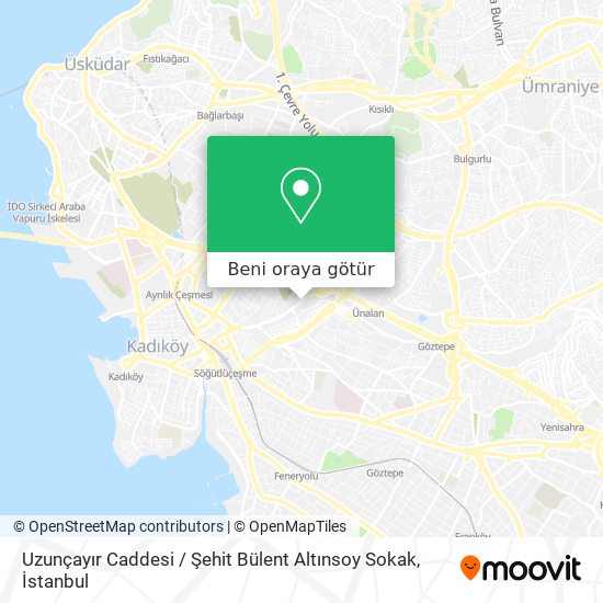Uzunçayır Caddesi / Şehit Bülent Altınsoy Sokak harita