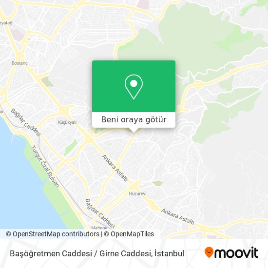 Başöğretmen Caddesi / Girne Caddesi harita