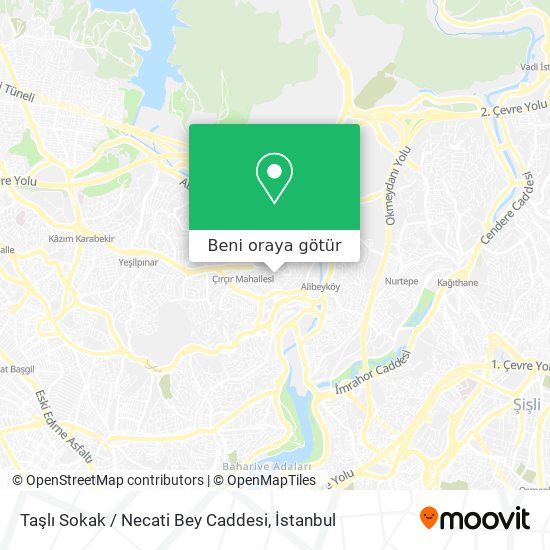 Taşlı Sokak / Necati Bey Caddesi harita