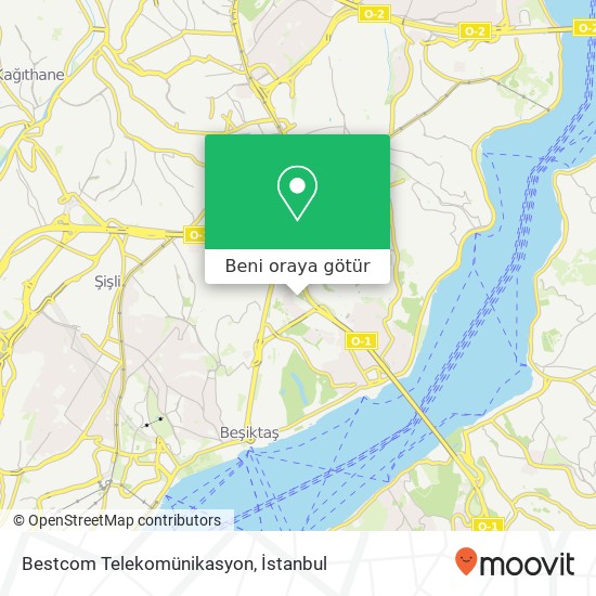 Bestcom Telekomünikasyon harita