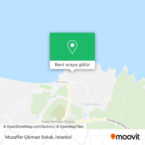 Muzaffer Çıkmazı Sokak harita