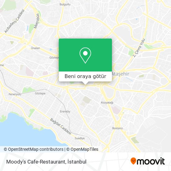 Moody's Cafe-Restaurant harita