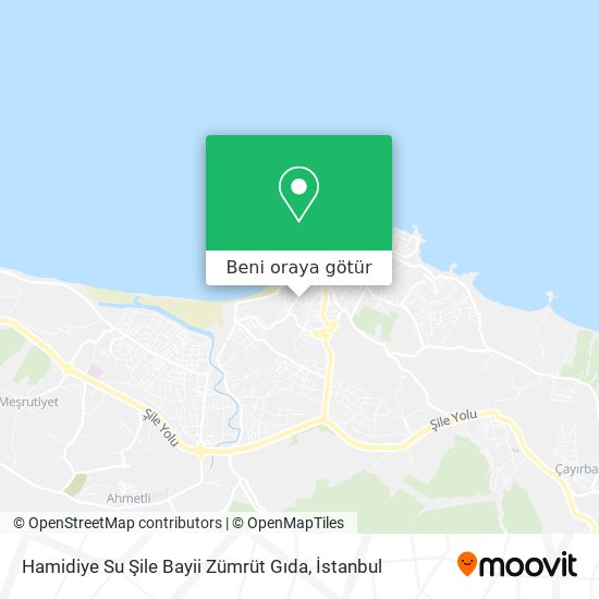 Hamidiye Su Şile Bayii Zümrüt Gıda harita