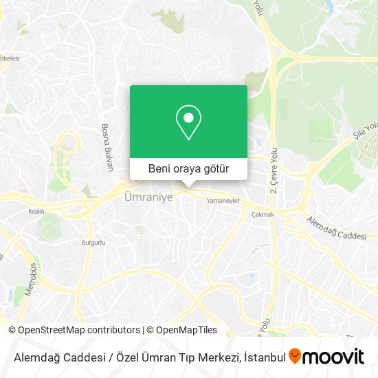 Alemdağ Caddesi / Özel Ümran Tıp Merkezi harita