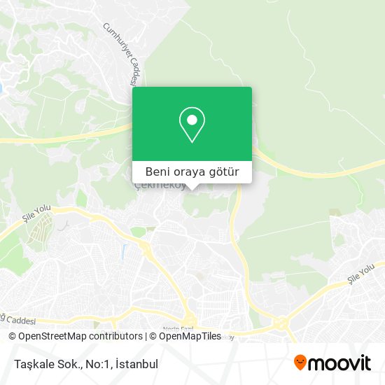 Taşkale Sok., No:1 harita