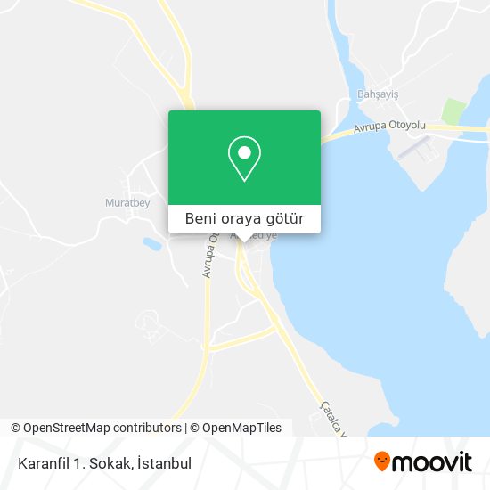 Karanfil 1. Sokak harita