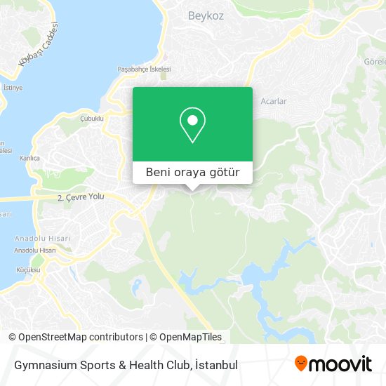 Gymnasium Sports & Health Club harita