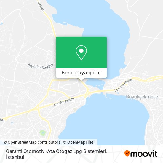 Garanti Otomotiv -Ata Otogaz Lpg Sistemleri harita