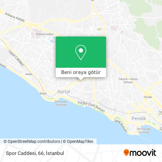 Spor Caddesi, 66 harita