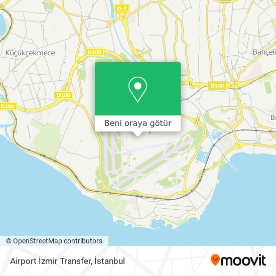 Airport İzmir Transfer harita