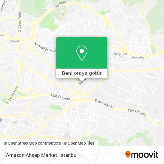 Amazon Ahşap Market harita