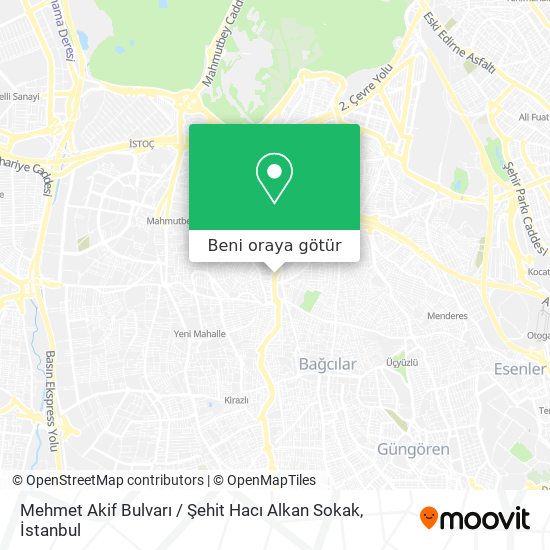 Mehmet Akif Bulvarı / Şehit Hacı Alkan Sokak harita