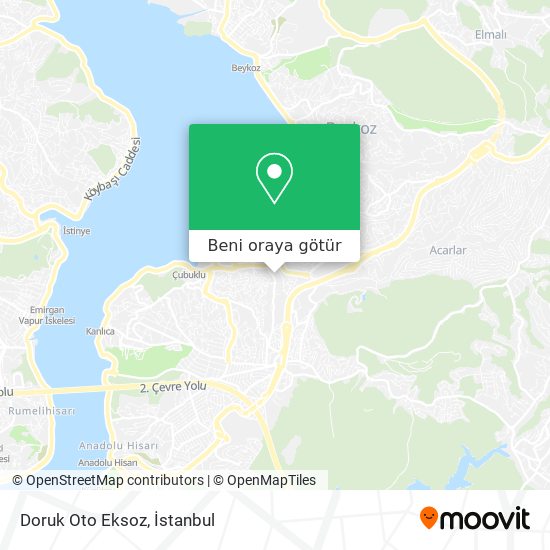 Doruk Oto Eksoz harita