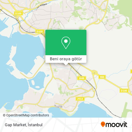 Gap Market harita