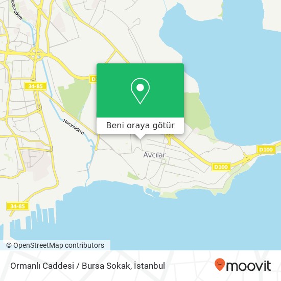 Ormanlı Caddesi / Bursa Sokak harita