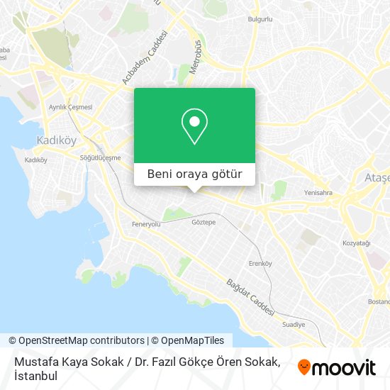 Mustafa Kaya Sokak / Dr. Fazıl Gökçe Ören Sokak harita