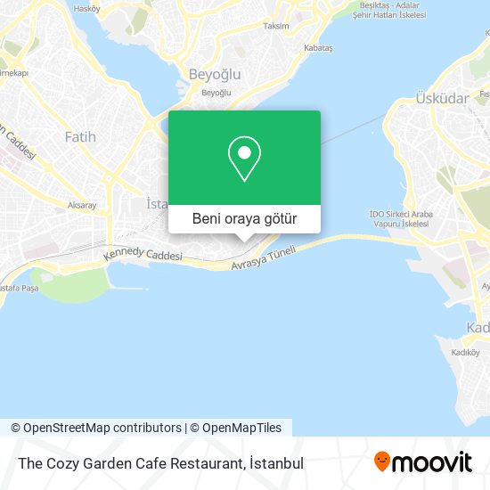 The Cozy Garden Cafe Restaurant harita