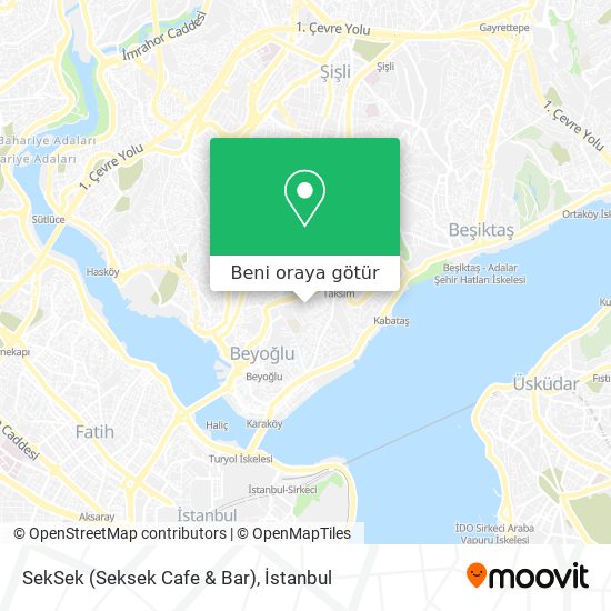 SekSek (Seksek Cafe & Bar) harita