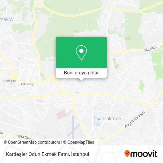 Kardeşler Odun Ekmek Fırını harita