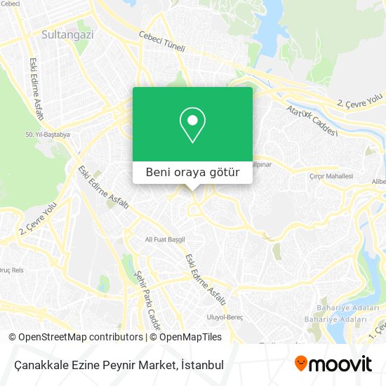 Çanakkale Ezine Peynir Market harita