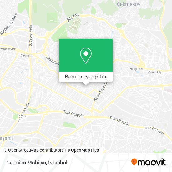 Carmina Mobilya harita