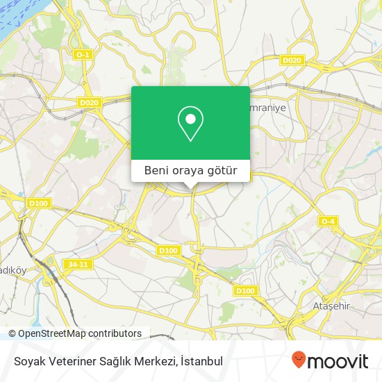 Soyak Veteriner Sağlık Merkezi harita