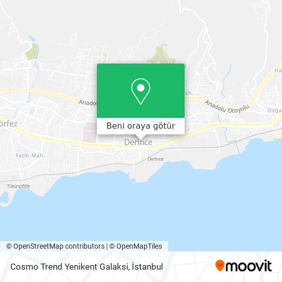Cosmo Trend Yenikent Galaksi harita