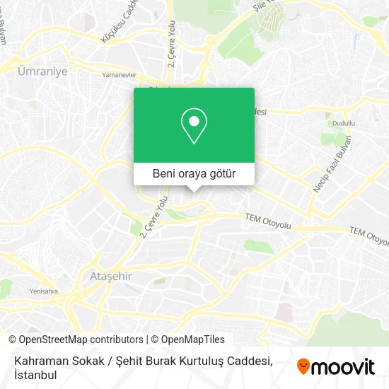 Kahraman Sokak / Şehit Burak Kurtuluş Caddesi harita