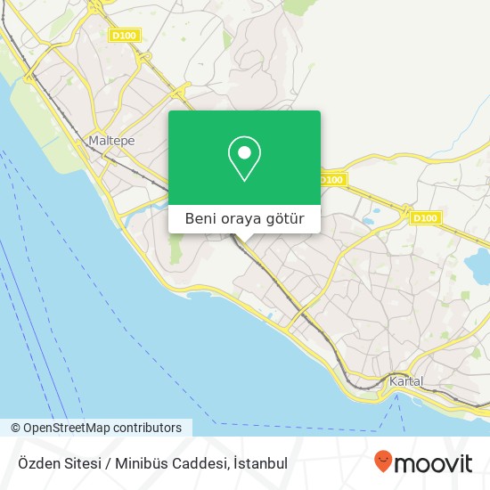 Özden Sitesi / Minibüs Caddesi harita