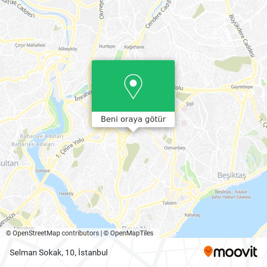 Selman Sokak, 10 harita