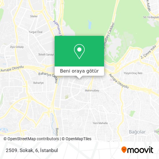 2509. Sokak, 6 harita