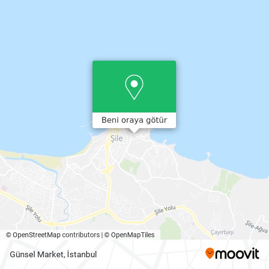 Günsel Market harita