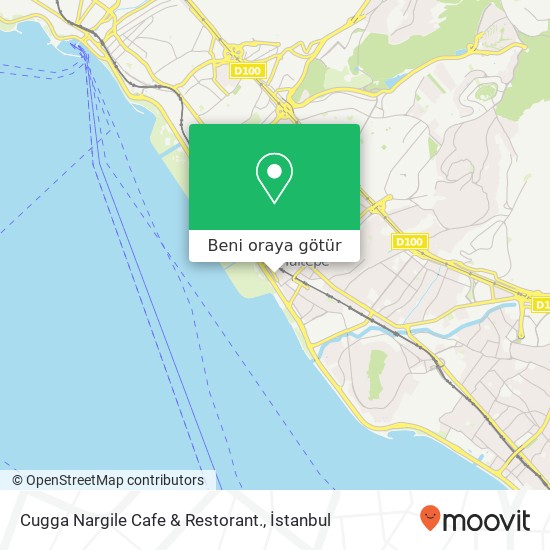 Cugga Nargile Cafe & Restorant. harita