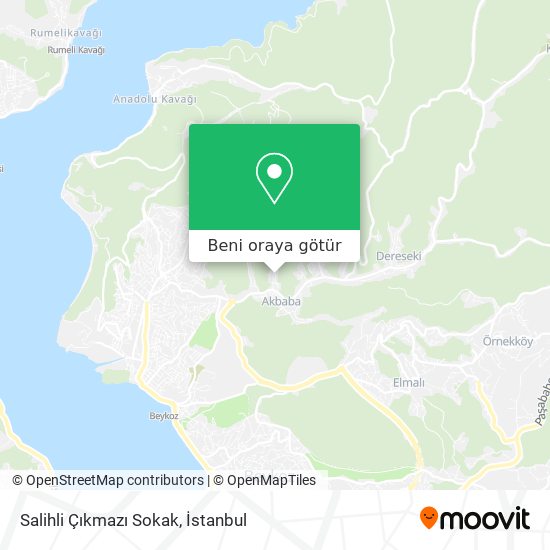 Salihli Çıkmazı Sokak harita