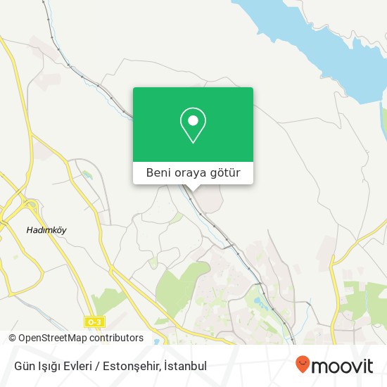 Gün Işığı Evleri / Estonşehir harita