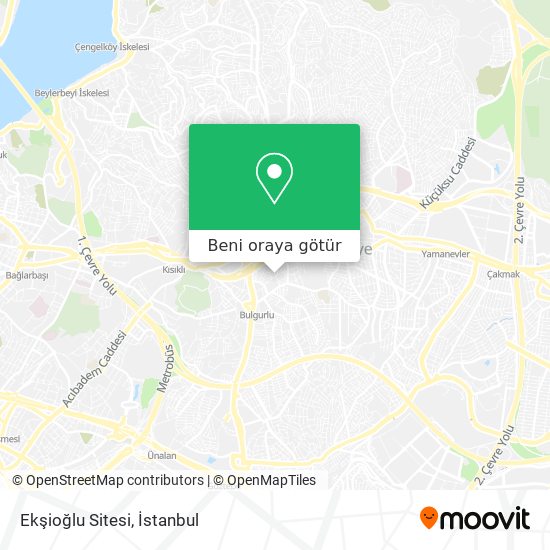 Ekşioğlu Sitesi harita