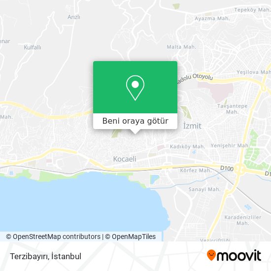 Terzibayırı harita
