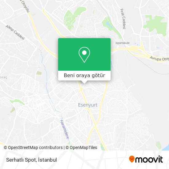 Serhatlı Spot harita