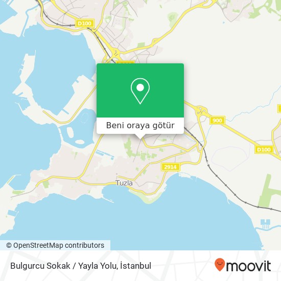 Bulgurcu Sokak / Yayla Yolu harita